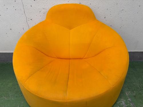 ligne roset (リーンロゼ) 1人掛けソファー  イエロー ROSETPumpkin　1Pﾊｲﾊﾞｯｸ
