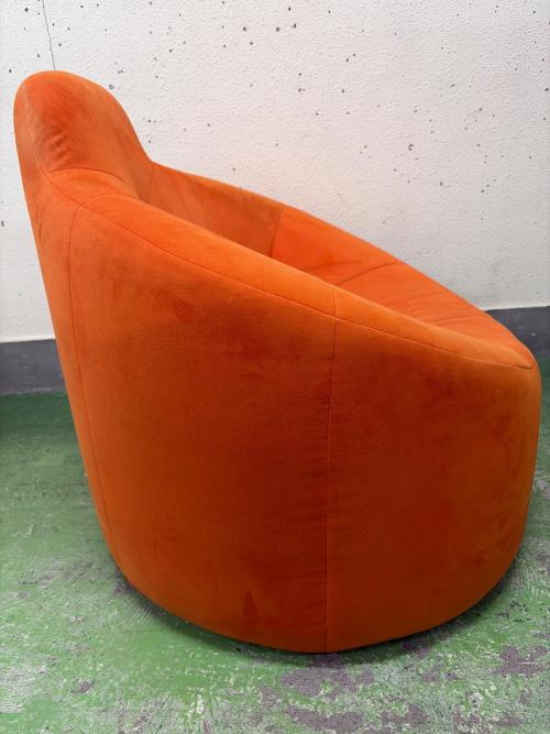ligne roset (リーンロゼ) 1人掛けソファー  オレンジ ROSETPumpkin　1Pﾊｲﾊﾞｯｸ