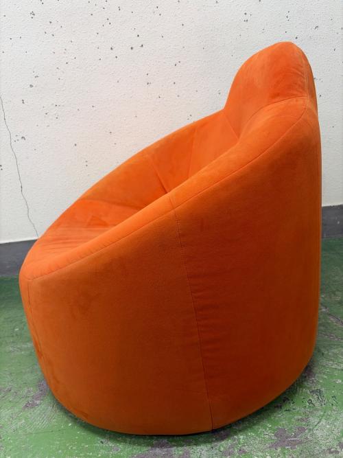 ligne roset (リーンロゼ) 1人掛けソファー  オレンジ ROSETPumpkin　1Pﾊｲﾊﾞｯｸ