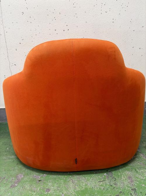 ligne roset (リーンロゼ) 1人掛けソファー  オレンジ ROSETPumpkin　1Pﾊｲﾊﾞｯｸ