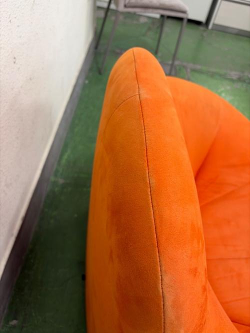 ligne roset (リーンロゼ) 1人掛けソファー  オレンジ ROSETPumpkin　1Pﾊｲﾊﾞｯｸ