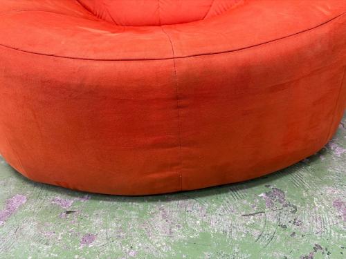 ligne roset (リーンロゼ) 1人掛けソファー  オレンジ ROSETPumpkin　1Pﾊｲﾊﾞｯｸ