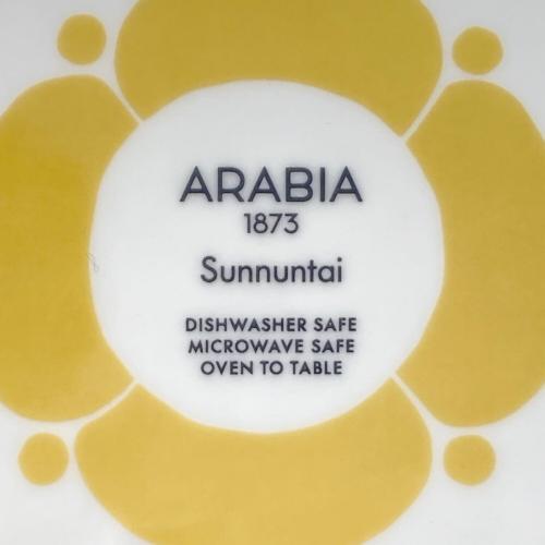 ARABIA (アラビア) カップ&ソーサー Sunnuntai(スンヌンタイ)