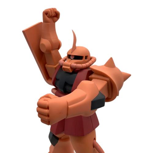 シャアザク ビッグソフビ 機動戦士ガンダム ヨゴレ有