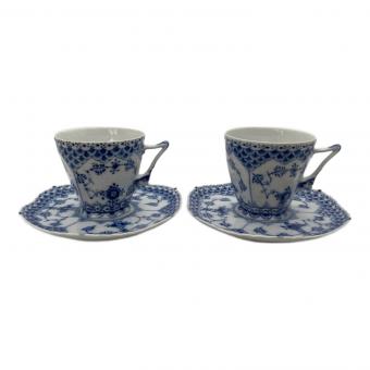 ROYAL COPENHAGEN (ロイヤル・コペンハーゲン) カップ&ソーサー ブルーフルーテッド・フルレース
