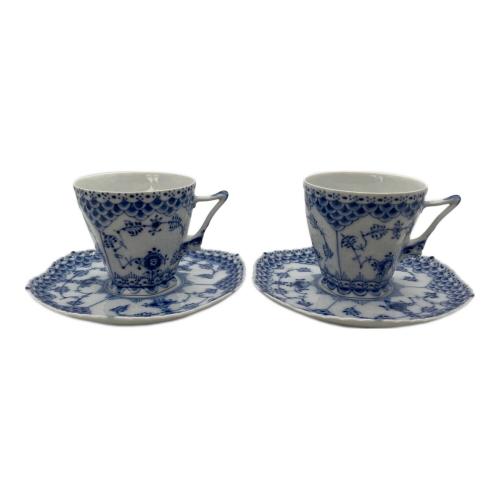 ROYAL COPENHAGEN (ロイヤル・コペンハーゲン) カップ&ソーサー ブルーフルーテッド・フルレース