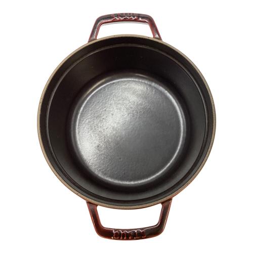 Staub (ストウブ) 両手鍋 LACOCOTTE SIZE 22cm ワインレッド