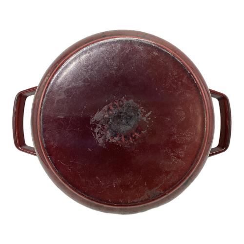 Staub (ストウブ) 両手鍋 LACOCOTTE SIZE 22cm ワインレッド