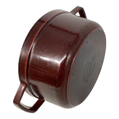 Staub (ストウブ) 両手鍋 LACOCOTTE SIZE 22cm ワインレッド