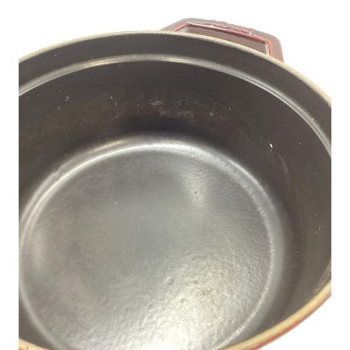 Staub (ストウブ) 両手鍋 LACOCOTTE SIZE 22cm ワインレッド