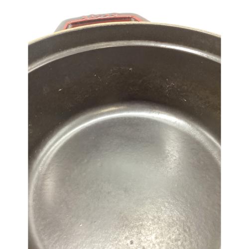 Staub (ストウブ) 両手鍋 LACOCOTTE SIZE 22cm ワインレッド