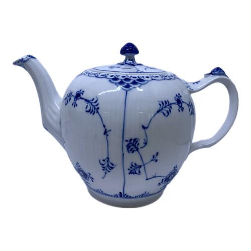 ROYAL COPENHAGEN (ロイヤル・コペンハーゲン) ティーポット ブルーフルーテッド・ハーフレース