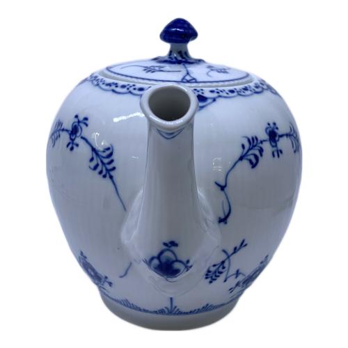 ROYAL COPENHAGEN (ロイヤル・コペンハーゲン) ティーポット ブルーフルーテッド・ハーフレース