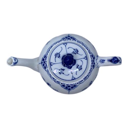 ROYAL COPENHAGEN (ロイヤル・コペンハーゲン) ティーポット ブルーフルーテッド・ハーフレース