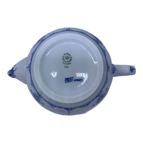 ROYAL COPENHAGEN (ロイヤル・コペンハーゲン) ティーポット ブルーフルーテッド・ハーフレース