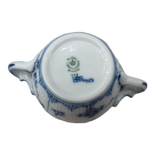 ROYAL COPENHAGEN (ロイヤル・コペンハーゲン) シュガーポット ブルーフルーテッド・ハーフレース