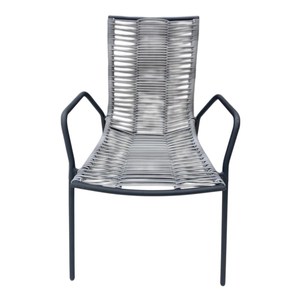BoConcept (ボーコンセプト) ガーデンチェア ブラック×グレー ELBA
