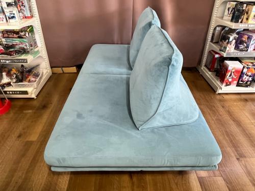 ligne roset (リーンロゼ) 2人掛けソファー ブルー ロゼプラド