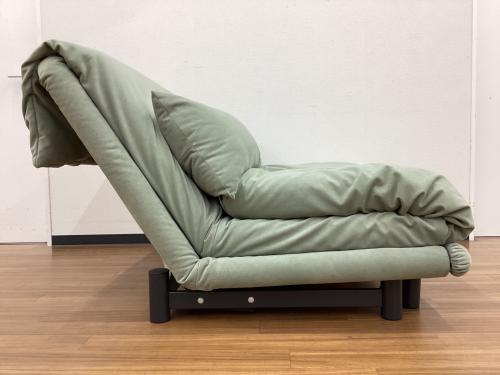 ligne roset (リーンロゼ) ソファーベッド MULTY クッション付 幅:約130㎝ グリーン