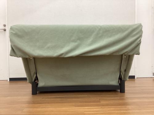 ligne roset (リーンロゼ) ソファーベッド MULTY クッション付 幅:約130㎝ グリーン