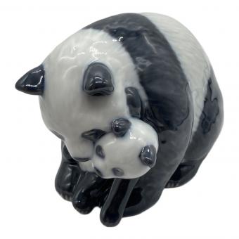 ROYAL COPENHAGEN (ロイヤル・コペンハーゲン) フィギュリン パンダの親子 箱付