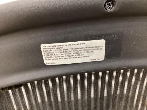 Herman Miller (ハーマンミラー) ワークチェアー AE112PWA-PJG1BBBK3D01 ブラック アーロンチェア