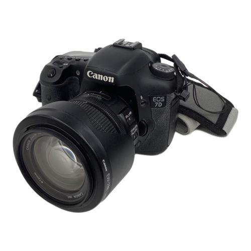 CANON (キヤノン) 一眼レフカメラ EOS 7D 動作確認済 EFS 15-85mm 3.5-5.6 IS USM 72mm
