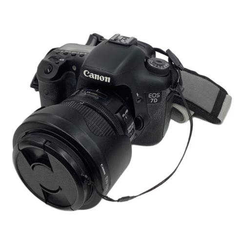 CANON (キヤノン) 一眼レフカメラ EOS 7D 動作確認済 EFS 15-85mm 3.5-5.6 IS USM 72mm