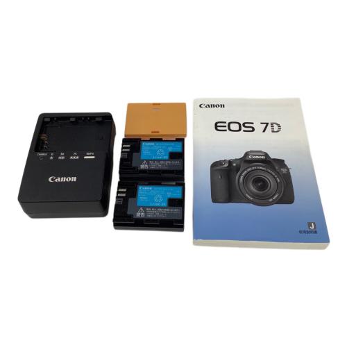 CANON (キヤノン) 一眼レフカメラ EOS 7D 動作確認済 EFS 15-85mm 3.5-5.6 IS USM 72mm