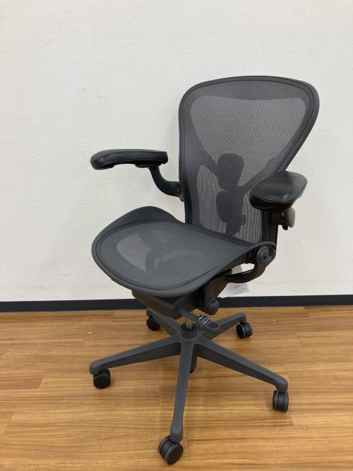 Herman Miller (ハーマンミラー) アーロンチェア リマスタード AER1B23DW-0004 アームカバー・説明書付 2022年製