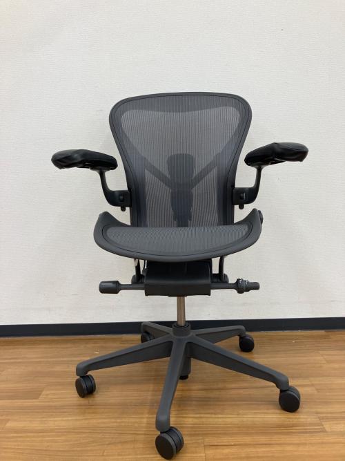 Herman Miller (ハーマンミラー) アーロンチェア リマスタード AER1B23DW-0004 アームカバー・説明書付 2022年製