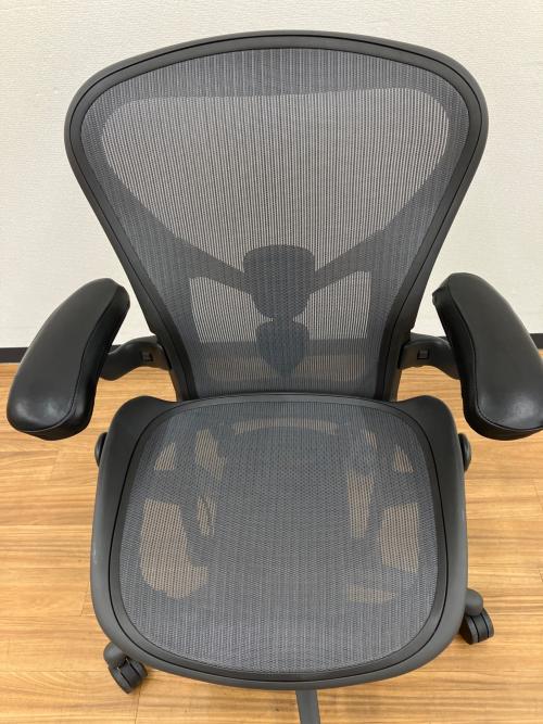 Herman Miller (ハーマンミラー) アーロンチェア リマスタード AER1B23DW-0004 アームカバー・説明書付 2022年製