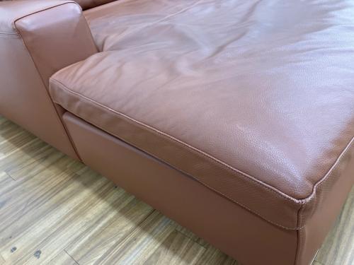 arflex (アルフレックス) カウチソファー SONA〈ローアーム〉 SNA-16BR+14BCL 幅:約270㎝ ブラウン