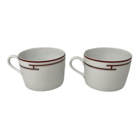 HERMES (エルメス) カップ&ソーサー 箱シミ有 リズム｜トレファクONLINE