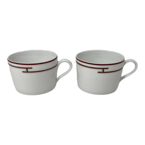 HERMES (エルメス) カップ&ソーサー 箱シミ有 リズム