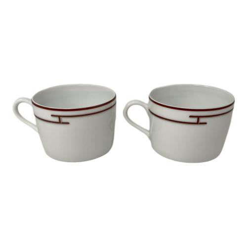 HERMES (エルメス) カップ&ソーサー 箱シミ有 リズム