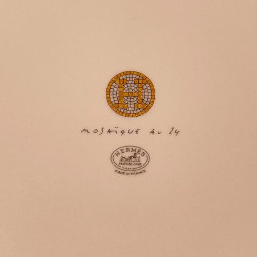 HERMES (エルメス) プレート モザイク ヴァンキャトル