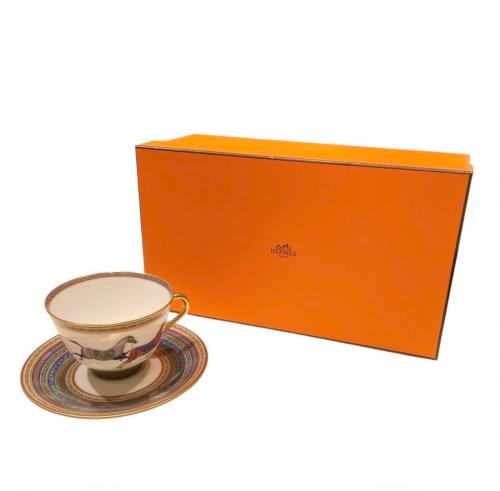 HERMES (エルメス) カップ&ソーサー シュヴァルドリアン