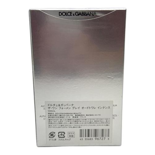 DOLCE & GABBANA (ドルチェ＆ガッバーナ) オードトワレ 100ml ザ・ワン フォーメングレイ