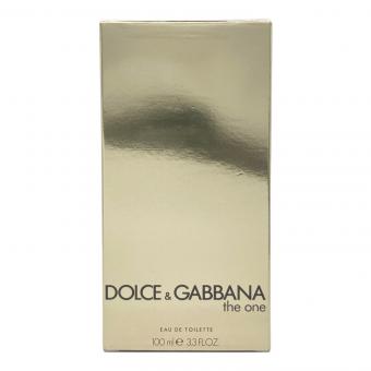 DOLCE & GABBANA (ドルチェ＆ガッバーナ) オードトワレ 100ml 残量80%-99% ザ・ワン