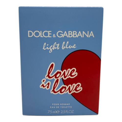 DOLCE & GABBANA (ドルチェ＆ガッバーナ) ライトブループールオム ラブイズラブ オードトワレ 75ml