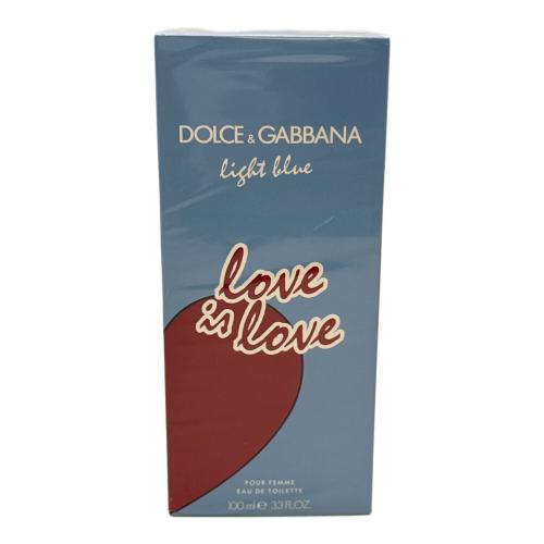 DOLCE & GABBANA (ドルチェ＆ガッバーナ) オードトワレ 100ml 残量80%-99% ラブイズラブ