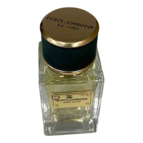 DOLCE & GABBANA (ドルチェ＆ガッバーナ) オードパルファム 50ml 残量80%-99% ベルベットベチバープールファム