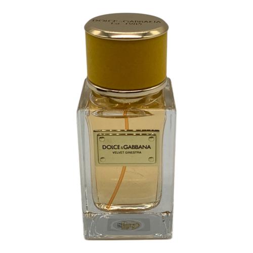 DOLCE & GABBANA (ドルチェ＆ガッバーナ) オードパルファム 50ml 残量80%-99% ベルベット ジネストラ プールファム オードパルファム