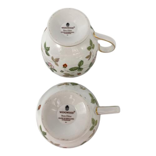 Wedgwood (ウェッジウッド) カップ&ソーサー ワイルドストロベリー
