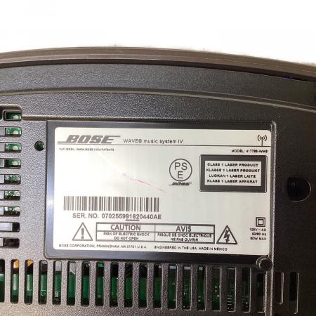BOSE (ボーズ) CDプレーヤー Wave music system IV 動作確認済み
