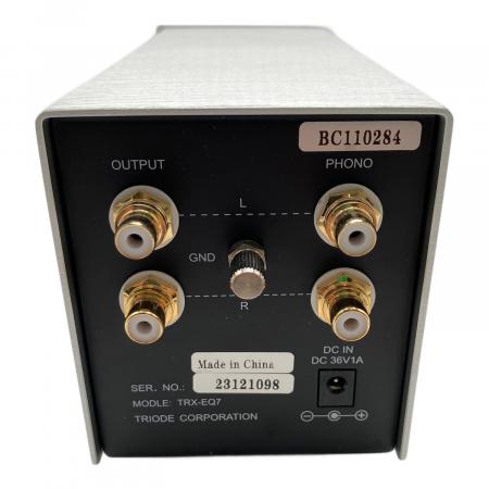TRIODE フォノイコライザー TRX-EQ7 TRIODE (トライオード) フォノイコライザー TRX-EQ7｜トレファクONLINE