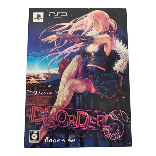 MAGES DISORDER6 Playstation3用ソフト CERO C (15歳以上対象)