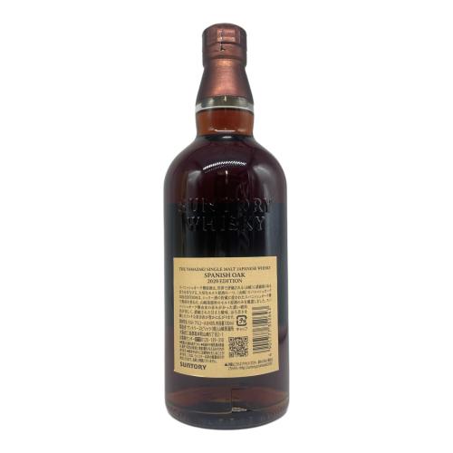サントリー 山崎 ジャパニーズウィスキー 2020 700ml スパニッシュオーク
