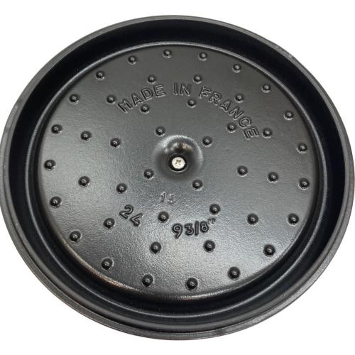 Staub (ストウブ) 両手鍋 24cm レッド ピコ・ココット ラウンド